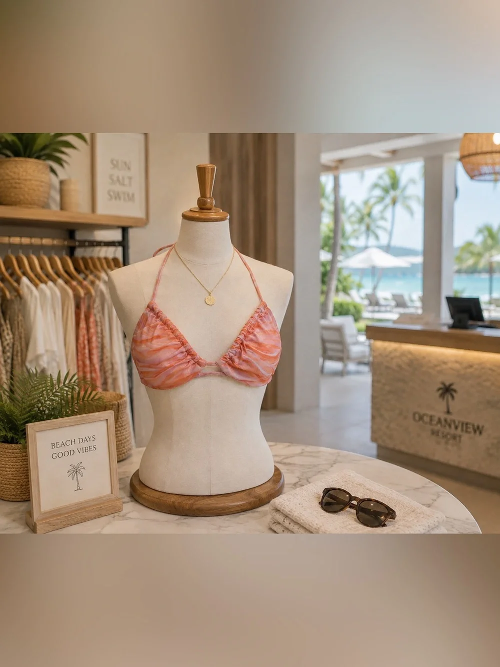 Beach Swim Top